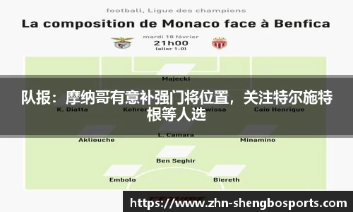 队报：摩纳哥有意补强门将位置，关注特尔施特根等人选